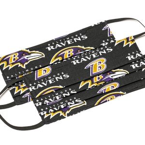 Baltimore Ravens NFL Cloth Face Masks (2)